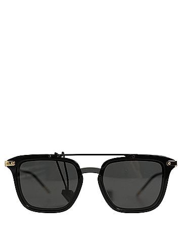 Dolce & Gabbana Black DG4327F Double Bridge Square Frame Women's Sunglasses (view 1)