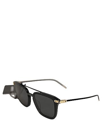 Dolce & Gabbana Black DG4327F Double Bridge Square Frame Women's Sunglasses (view 2)