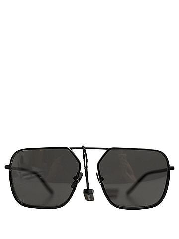 Dolce & Gabbana Black DG2193J Rectangular Metal Frame Eyewear Women's Sunglasses (view 1)