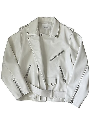 The Frankie Shop Faux Leather Jacket (view 1)
