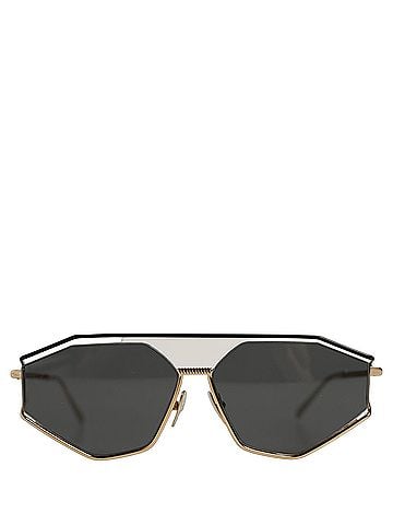 Dolce & Gabbana Gold DG2265 Sartoriale Metal Frame Eyewear Women's Sunglasses (view 1)