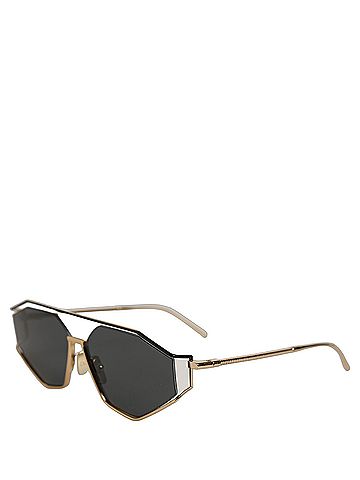 Dolce & Gabbana Gold DG2265 Sartoriale Metal Frame Eyewear Women's Sunglasses (view 2)