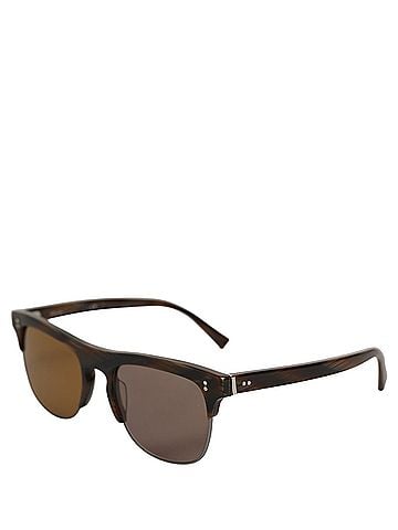 Dolce & Gabbana Brown DG4305 Striped Acetate Frame Eyewear Women's Sunglasses (view 2)