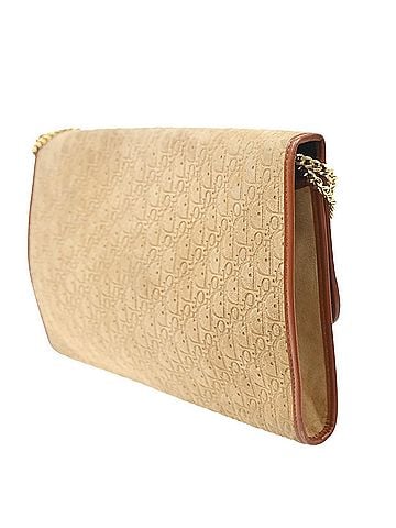 Dior Trotter Shoulder Bag Leather Beige Suede Shoulder Bag Bag (view 2)