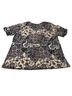 Cato Floral Multi Color Short Sleeve Blouse Size 14 - photo 2