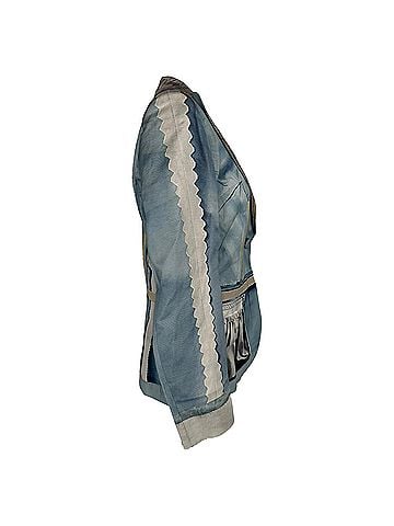 Moschino Moschino Couture Inside Out Printed Blazer in Multicolor Acetate (view 2)