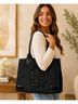 Tory Burch Black Leather Tote One size - photo 3