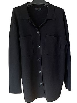 Quince eco-knit Milano stitch oversized shirt jacket Jacket (view 1)