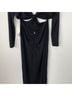 Nookie Black Cocktail Dress Size XL - photo 12
