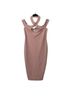 Nookie Black Blue Brown Burgundy Gold Gray Green Ivory Orange Pink Purple Red Silver Tan Teal White Yellow Cocktail Dress Size L - photo 1