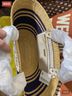 Tory Burch 100% Straw Stripes Multi Color Tan Black Blue Leather Tote One size - photo 3