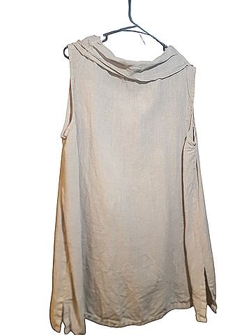 Fenini lagenlook tunic Sleeveless Top (view 2)