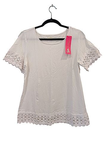 Lilly Pulitzer Hayes Top Short Sleeve Blouse (view 1)