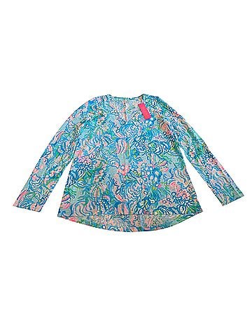 Lilly Pulitzer Etta Long Sleeve Blouse (view 1)