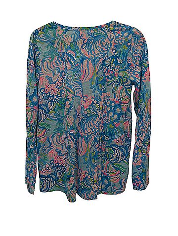 Lilly Pulitzer Etta Long Sleeve Blouse (view 2)