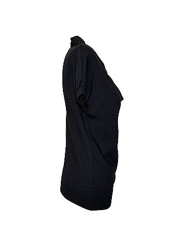 Moschino Moschino Short Sleeve Sweater in Black Wool (view 2)
