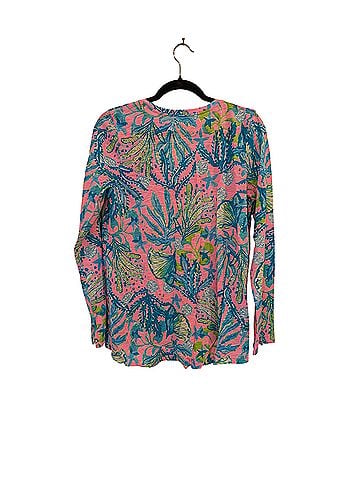 Lilly Pulitzer Etta Long Sleeve Blouse (view 2)