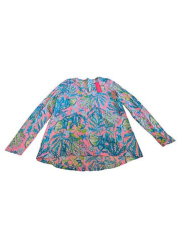 Lilly Pulitzer Etta Long Sleeve Blouse (view 1)