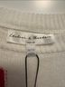Chelsea & Theodore Hearts White Red Pullover Sweater Size 2X - photo 3