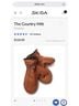 Skida 100% Leather Brown Tan Mittens Size M - photo 5