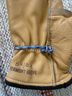 Skida 100% Leather Brown Tan Mittens Size M - photo 3