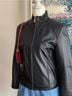 Wilsons Leather 100% Leather Solid Black Leather Jacket Size S - photo 5