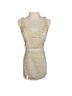 NBD Ivory Gold Cocktail Dress Size S - photo 4