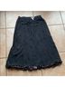 Rebecca Taylor 100% Polyester Floral Black Pink Formal Skirt Size 6 - photo 9