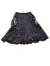 Rebecca Taylor 100% Polyester Floral Black Pink Formal Skirt Size 6 - photo 2