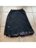 Rebecca Taylor 100% Polyester Floral Black Pink Formal Skirt Size 6 - photo 10