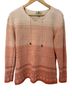 Woolrich Stripes Pink Orange Pullover Sweater Size L - photo 1