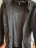 Liz Claiborne Black Trenchcoat Size S - photo 4