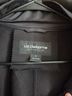 Liz Claiborne Black Trenchcoat Size S - photo 3