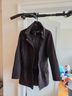 Liz Claiborne Black Trenchcoat Size S - photo 5