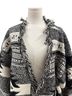 Pol Aztec Or Tribal Print Black White Coat Size S - photo 9