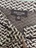 Perceptions Chevron-herringbone Black White Blazer Size 2X - photo 6