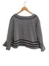 Perceptions Chevron-herringbone Black White Blazer Size 2X - photo 2