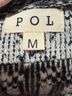 Pol Aztec Or Tribal Print Black White Jacket Size M - photo 8