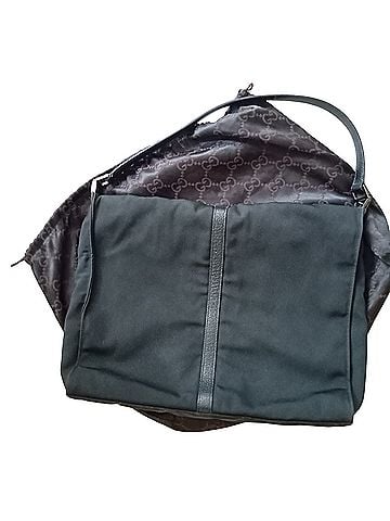 MADE IN ITALY Leather Shoulder Bag (view 2)