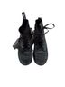 Dr. Martens 100% Leather Stars Black Silver Boots Size 5 - photo 1