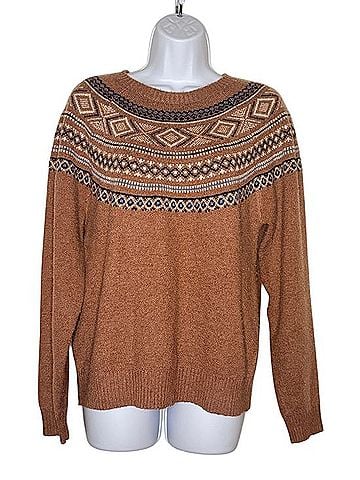 Weatherproof Fair Isle Sweater Pullover Sweater (view 1)