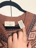 Weatherproof Fair Isle Brown Pullover Sweater Size S - photo 3