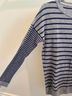 Boden Stripes Gray Blue Pullover Sweater Size 2 - photo 8