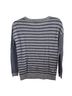 Boden Stripes Gray Blue Pullover Sweater Size 2 - photo 2