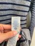 Boden Stripes Gray Blue Pullover Sweater Size 2 - photo 5