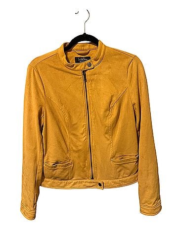 CoffeeShop Faux Leather Jacket (view 1)