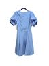 111 STATE 100% Polyester Blue Casual Dress Size L - photo 5