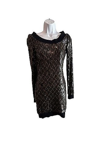 Rachel Zoe Sequin Mini Dress Cocktail Dress (view 1)