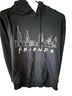 Friends Black Pullover Hoodie Size M - photo 1