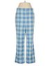 J.Crew Collection Checkered-gingham Blue J.Crew Collection Casual Pants Size 8 - photo 1